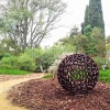 Cell2 56cm, fabricated-mild-steel_[outdoor_garden_spherical_fabricated]