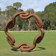 australian sculpture - greg johns mandala