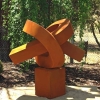 Knot-145x145cm-Corten