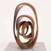 Moon-on-Tides-86cm-BRONZE-[Free-standing,bronze]blazeski-australian-abstract-sculpture