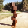 Cubestack-#9-150cmCOATED-STEEL-[Corten,outdoor,Landmark]-alex-shiebner-australian-sculpture-geometric-garden-art-cube-balance-gravity-motif