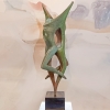 Born-to-Dance-92cm-a-BRONZE-[tabletop,-bronze,-figurative]-smagarinsky-female-dance-sculpture-australian-artist