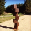 Cubestack-#9-150cmCOATED-STEEL-[Corten,outdoor,Landmark]-alex-shiebner-australian-sculpture-geometric-garden-art-cube-balance-gravity-motif