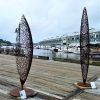 Part Pod, Standing Still Still Standing – metal garden sculpture