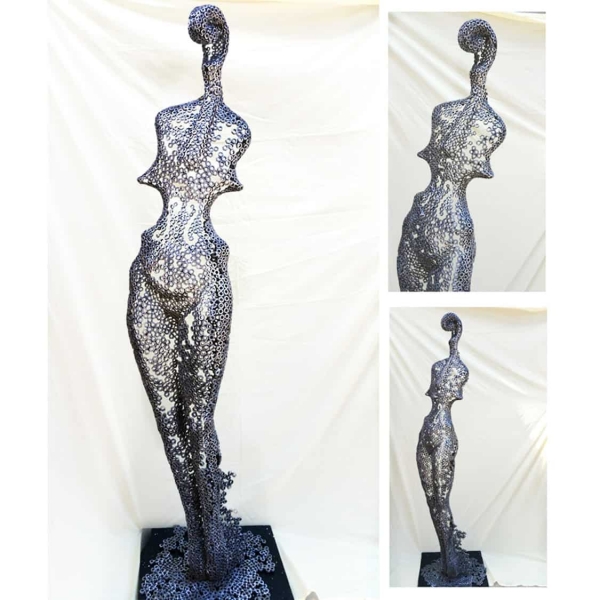 figurative cello sculpture