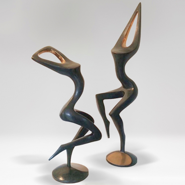 bronze figurative sculpture