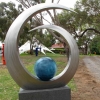 Jewel D’le Mar 223x200cm-STAINLESS-with patinated-BRONZE sphere[abstract_bronze_Stainless_Outdoor_landmark]