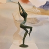 dance moments 1 -1 [tabletop,-bronze,-figurative]-smagarinsky-female-dance-sculpture-australian-artist