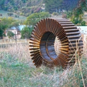 outdoor sphere sculpture