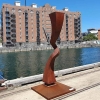 Deflect-270x40cm-MILD-STEEL-CORTEN-[Corten,Outdoor]-Chris-Flenley-sculpture-abstract-australian-art-garden-