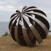 Eclipse-120cm-CORTEN-STAINLESS-100Kg[outdoor,stainless-steel]paul-mutimer-garden-sculpture-out-door-garden-sphere