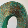 Endless-Mobius-Curve-Ed-2of6–60x35cm–BRONZE-Patina-[bronze,-table-top]-Robin-Holliday-australian-bronze-scientific–sculpture