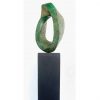 Endless-Mobius-Curve-Ed-2of6–60x35cm—BRONZE-Patina-[bronze,-table-top]-Robin-Holliday–australian-bronze-scientific–sculpture