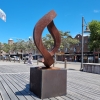 GJ-Wavering-Circle sydney harbour sculpture